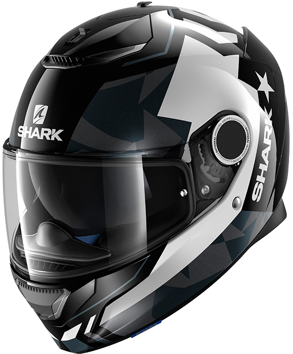 【现货】shark spartan 斯巴达2017款双镜片头盔-droze