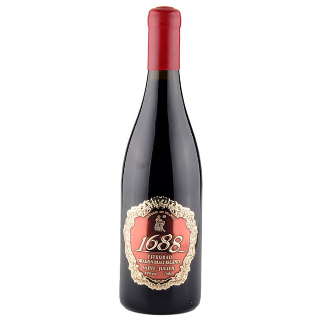 6瓶送1瓶】法国进口皇爵1688波尔多干红葡萄