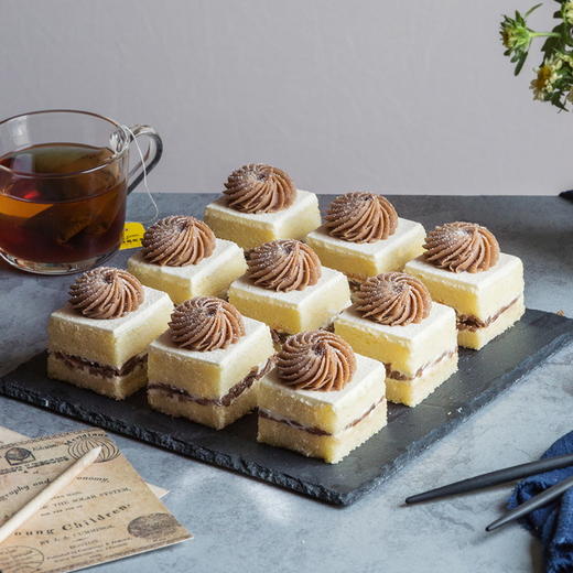 【2人拼团-59.9元】举个栗子（共9块）-幸福下午茶（高州） 商品图0