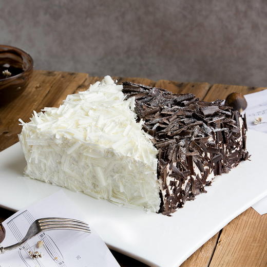 黑白恋曲蛋糕-2磅178元/3磅228元/4磅268元（景德镇） 商品图0