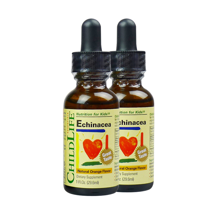 美国童年时光紫锥菊滴剂桔子味29.6ml