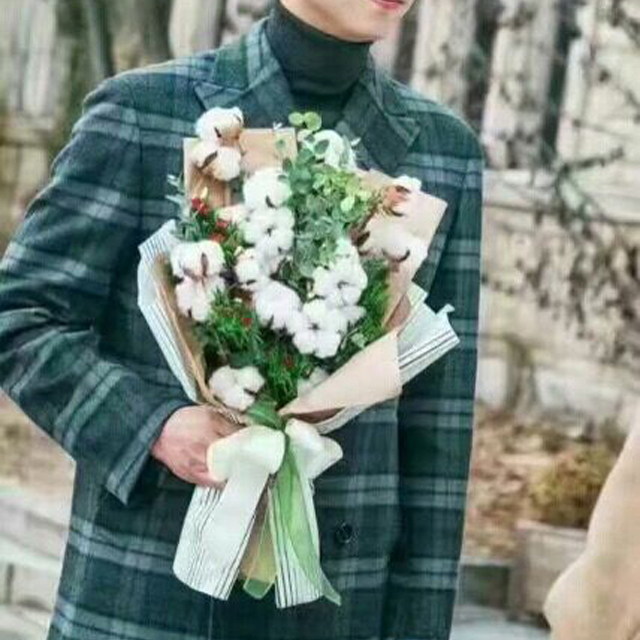 【暖】棉花花束