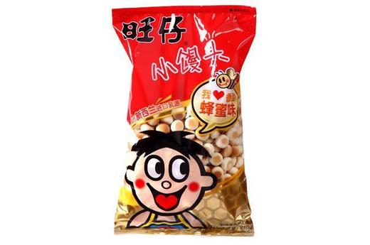 【百汇到家】旺仔原味蜂蜜小馒头210g 商品图0
