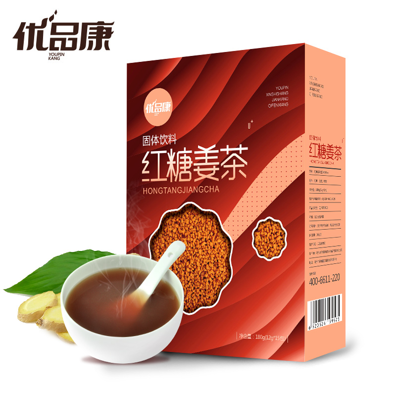 紅糖薑茶 茶顆粒沖劑 老薑茶 條裝180g