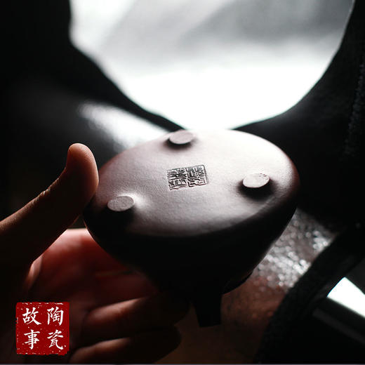 紫砂-茶壶-紫泥西施壶紫泥子冶石瓢壶 商品图3