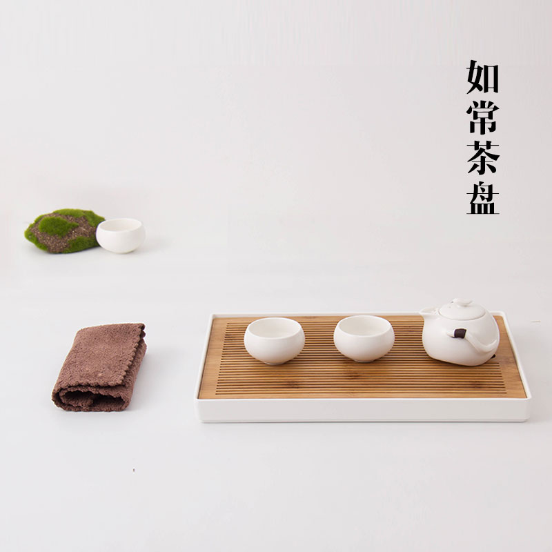 茶盘-竹制小号如常茶盘