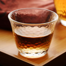 茶杯-玻璃品茗杯-玻璃锤纹品茗杯60ML