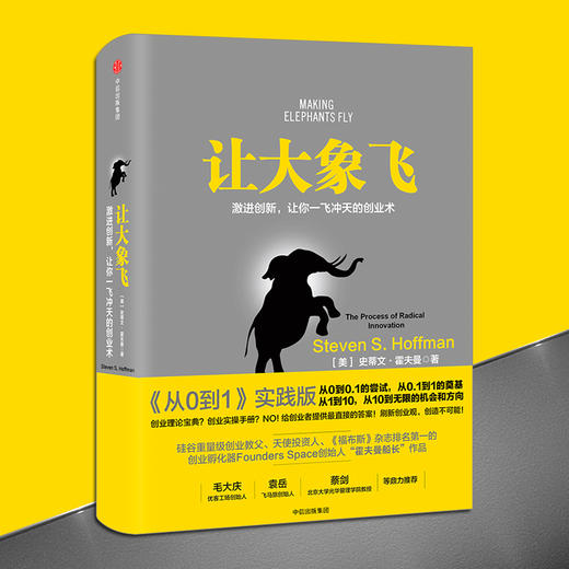 【樊登推荐】让大象飞：激进创新，让你一飞冲天的创业术 商品图1