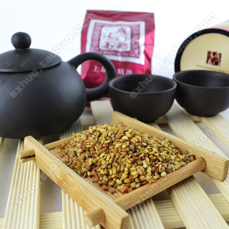 山西特产 雁门清高苦荞保健茶5罐 优级全胚芽68g/罐 包邮