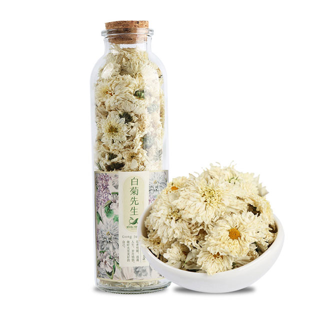 白菊先生 贡菊玻璃瓶装花茶 40g