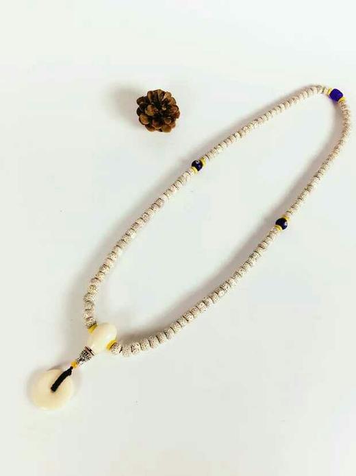 妙牌 星月菩提子108颗干磨正月长款佛珠手链手串配玩念珠顺白项链 商品图2