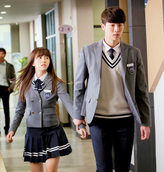 聚意秋冬英伦学院风日韩校服继承者们同款校服班服韩版制服西服学生装