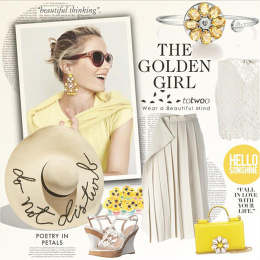 TOTWOO智能珠宝“绽放”系列 黄水晶手镯 商品图5