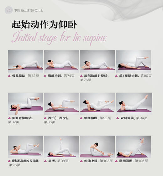 普拉提教程：初学到高手 （汉竹）新书 运动健身  减肥塑形 瑜伽 瘦身 商品图1