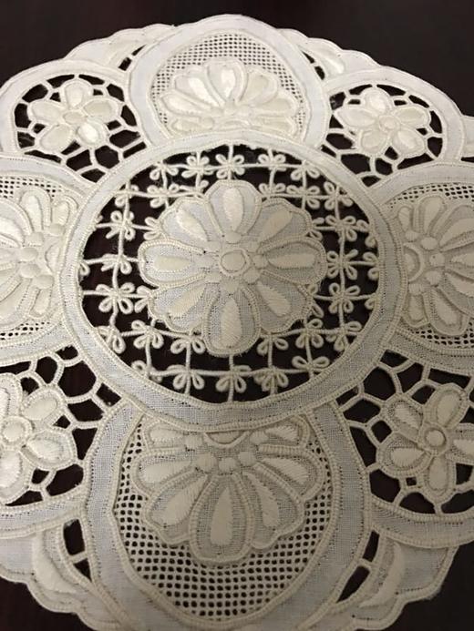 老外贸纯亚麻重工手绣多用巾（大中小号） 商品图3