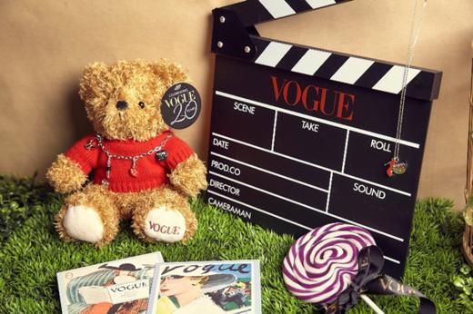 VOGUE 长毛绒泰迪熊公仔玩具 可爱玩偶 送女生礼品首选 商品图1