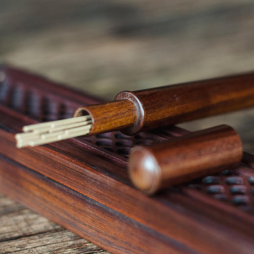 花梨鱼纹香具四件套 商品图1