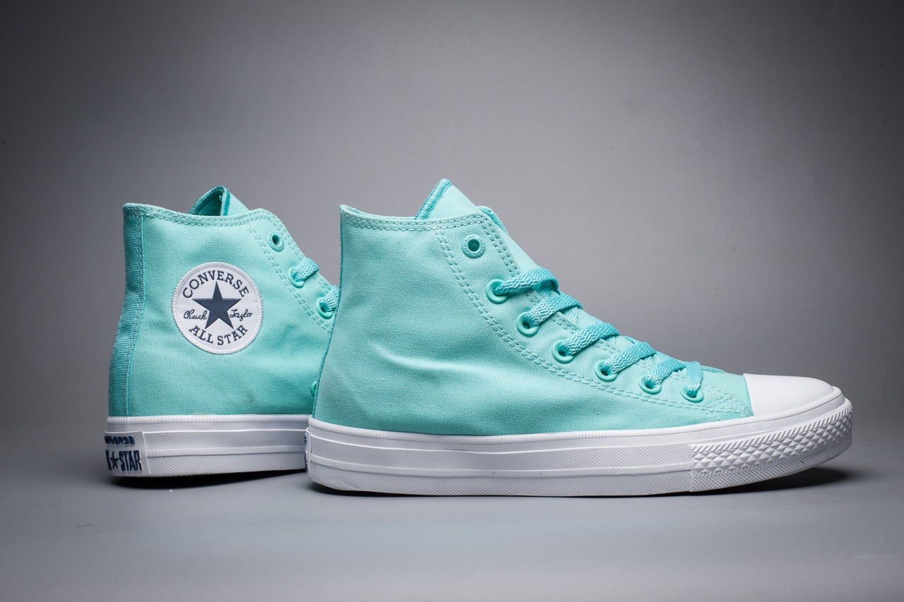 匡威女款经典二代薄荷绿 高低帮帆布鞋