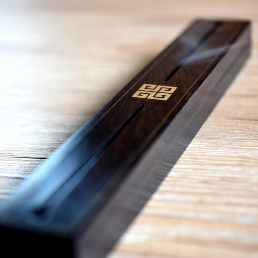 紫光檀镶铜回纹香文化四件套 商品图1