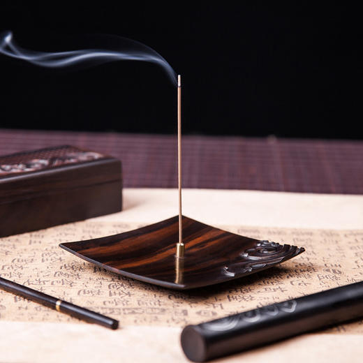 黑檀祥云香具四件套 商品图2