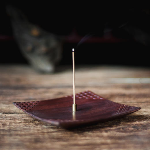 花梨鱼纹香具四件套 商品图2