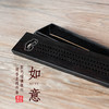 紫光檀如意镶银丝简香盒两件套 商品缩略图0