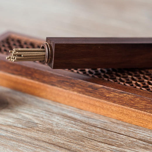 花梨窗格简香盒两件套 商品图2