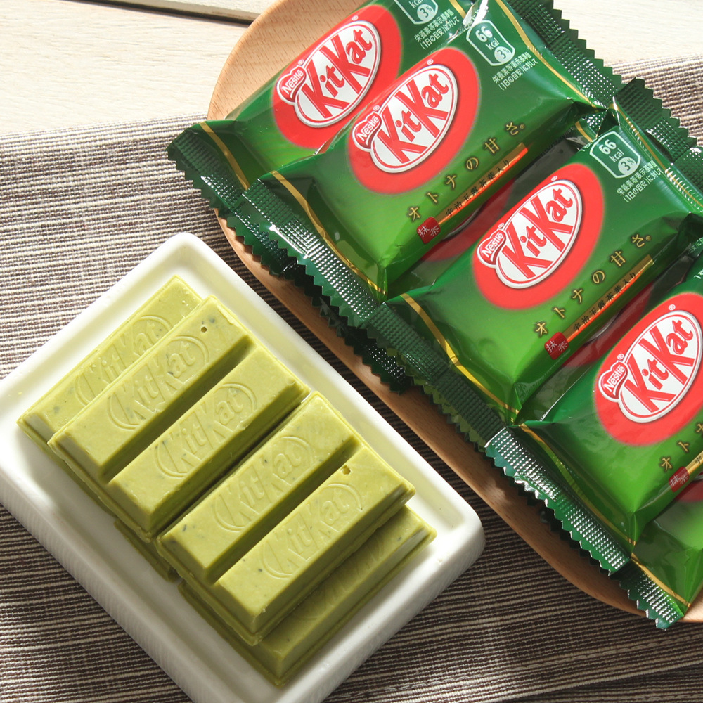 [包邮] kitkat宇治抹茶巧克力威化饼干