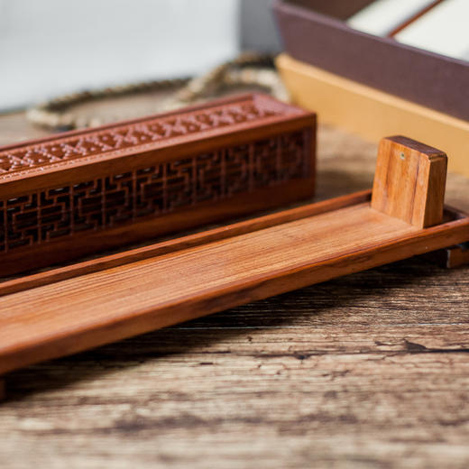 花梨窗鸣香具三件套 商品图2