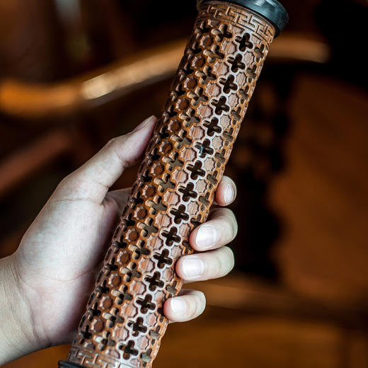 花梨窗吟大立炉三件套 商品图1