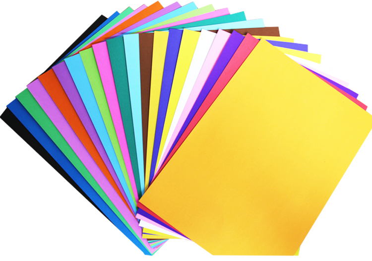 文易180g绚丽彩卡纸a4 50张/包