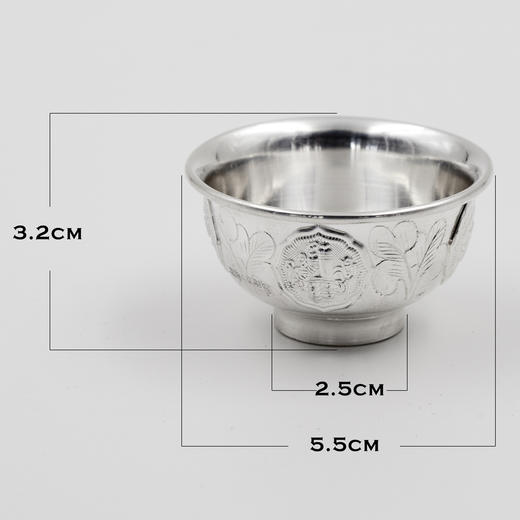 寸大师银杯&茶漏 联合国科教文组织题名“民间工艺美术大师” 商品图7