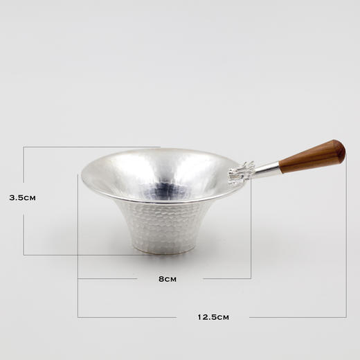 寸大师银杯&茶漏 联合国科教文组织题名“民间工艺美术大师” 商品图13