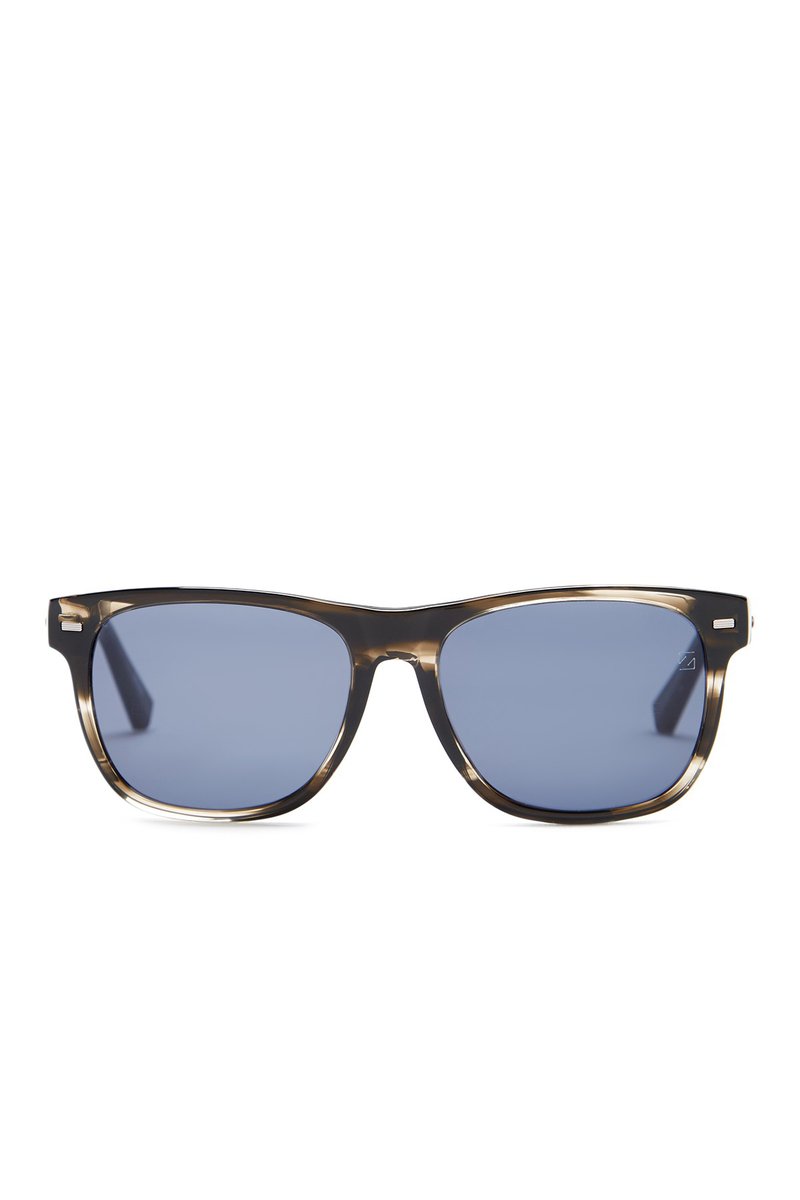 ermenegildo zegna womens acetate square sunglasses 女子乙广场