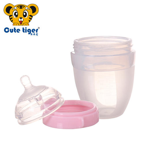 【母婴】*母乳实感硅胶奶瓶 防胀气防 呛抗摔260ml 商品图4