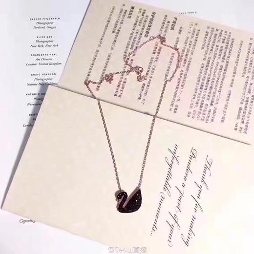 Swarovski 施华洛世奇黑天鹅项链 商品图1