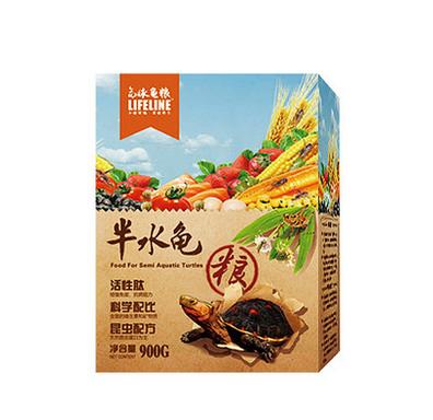 命脉【半水龟粮】黄缘饲料龟粮高背刀刻纹乌龟饲料【LIFELINE命脉官方正版】-分销 商品图1