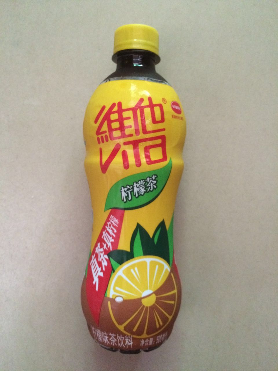 维他柠檬茶500毫升*24瓶/箱