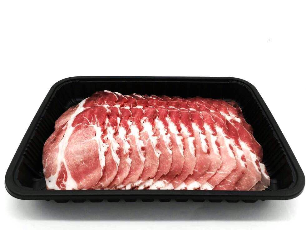 (火锅肉片)西班牙伊比利亚黑猪颈肉片60元/盒.250g