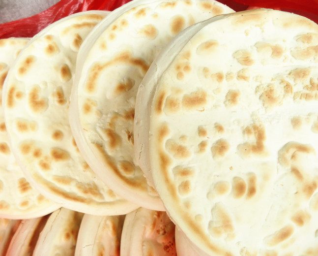 烤白饼图片,白吉饼图片,烤白饼_大山谷图库