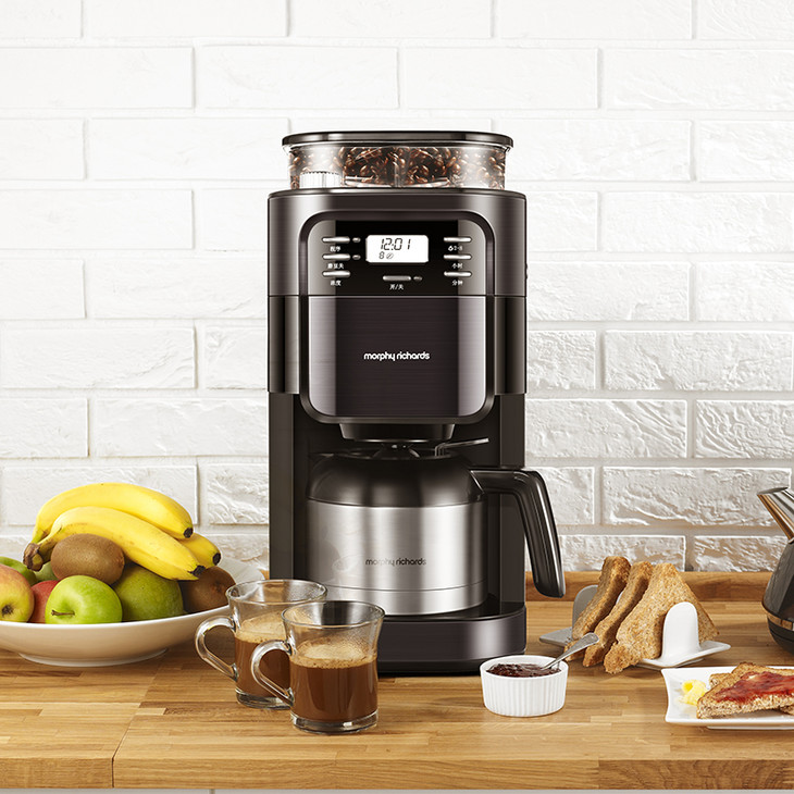 morphy richards 全自动美式磨豆咖啡机
