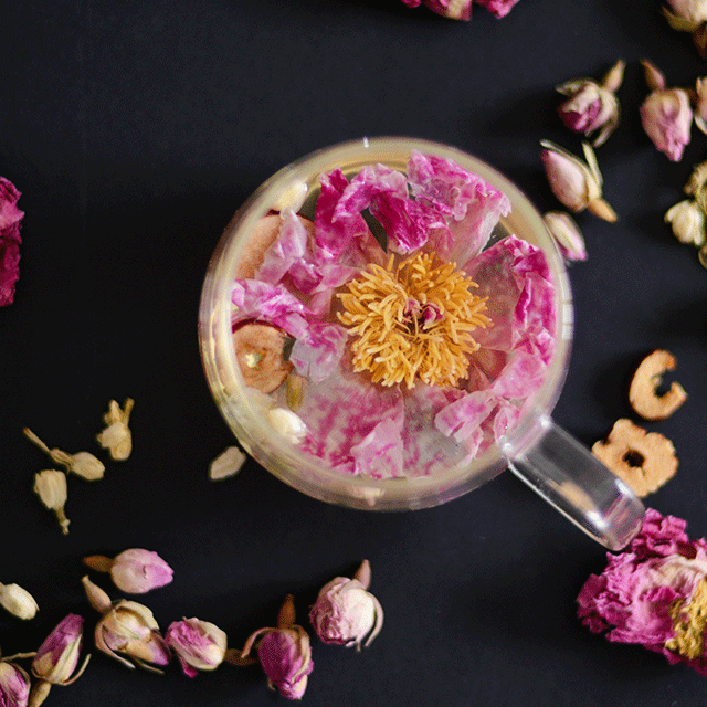 养生花茶 | 饮花茶,心花放,养颜护肝正当时