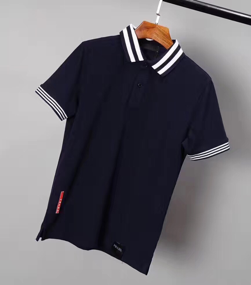 prada/普拉达男士翻领短袖polo ls2203