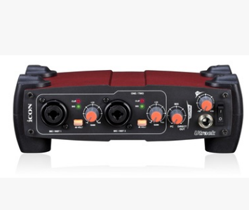 艾肯iconutrackusbk歌乐器音频接口专业外置台式笔记本声卡