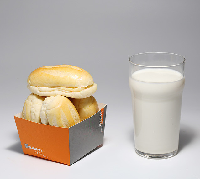 milkcoffee传奇--奶白面包1包5个装