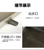 1P 201不锈钢空调接水盘400mm×400mm×0.4mm 25只/箱 商品代码92025 商品缩略图1
