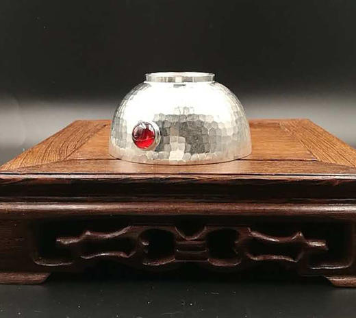 寸大师银杯&茶漏 联合国科教文组织题名“民间工艺美术大师” 商品图2