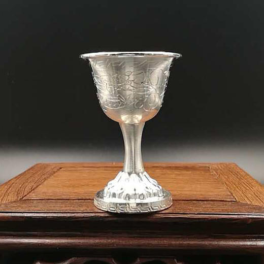 寸大师银杯&茶漏 联合国科教文组织题名“民间工艺美术大师” 商品图4