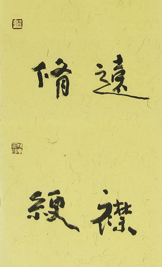 杜胜军老师作品24418.开怀畅远襟,汲古得修绠 138x35cm 约4.