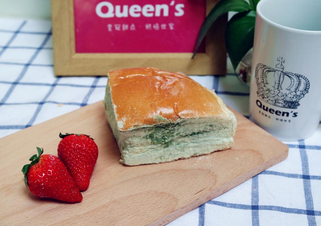 北京【queens皇冠甜点】日式抹茶奶酪包130g